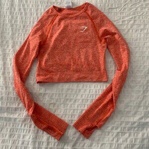Gymshark Vital Crop Top Long Sleeve - XS
